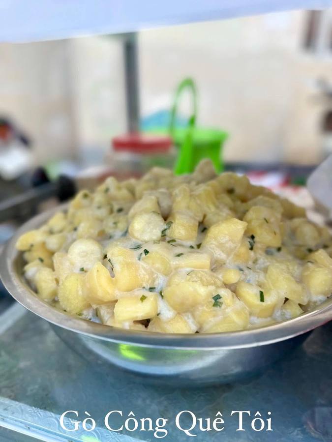 Bánh dân gian cổng chợ mới Gò Công
