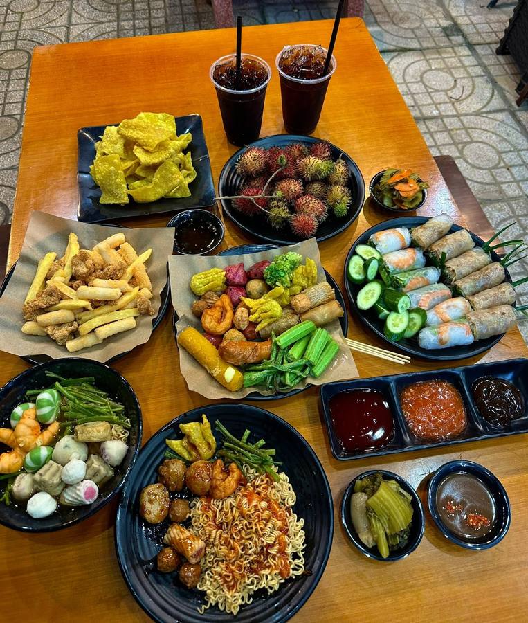 Buffet viên chiên Vichi