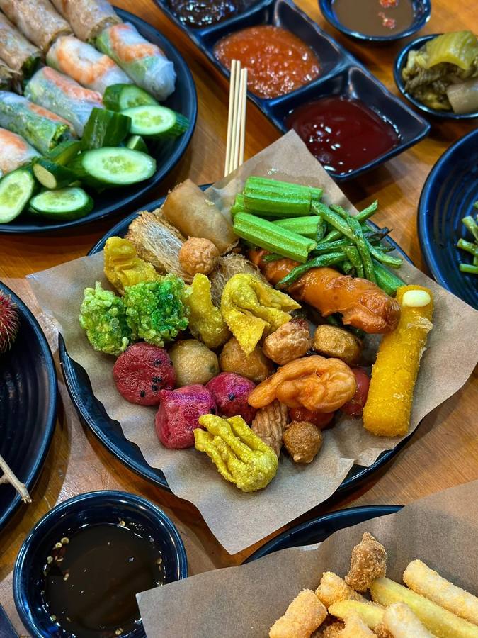 Buffet viên chiên Vichi