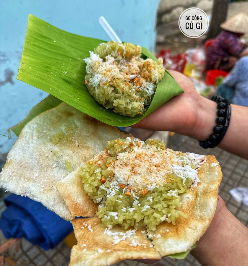 Xôi bắp muối mè