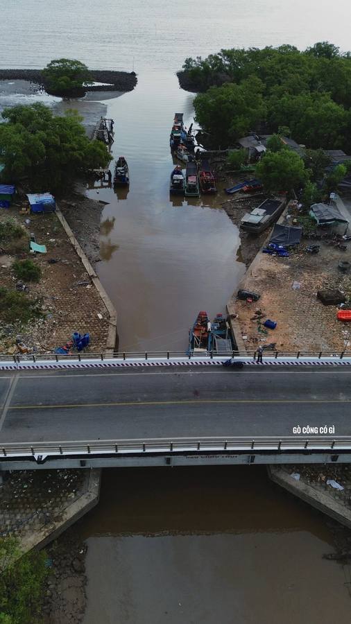 Biển Tân Thành từ trên cao