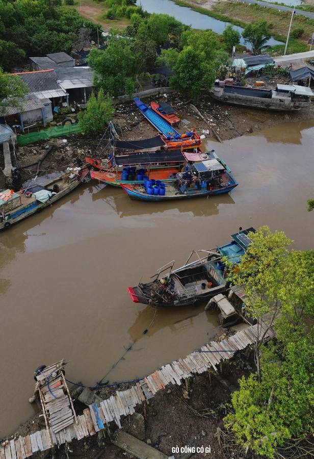 Biển Tân Thành từ trên cao