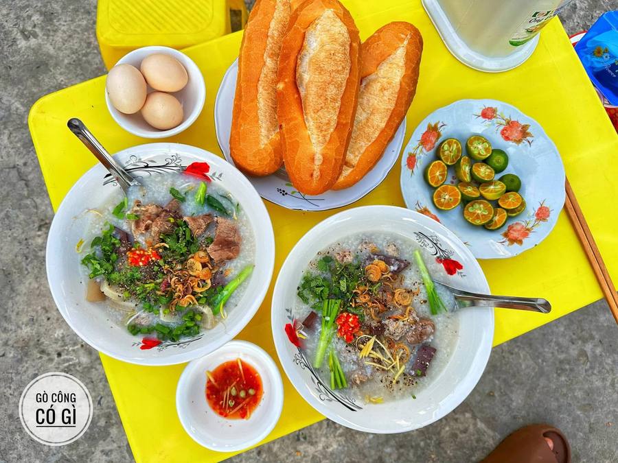 Bún riêu – cháo mọc