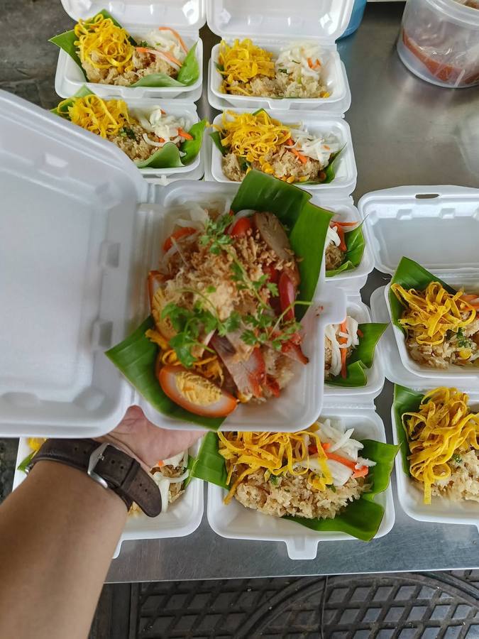 Xôi chay, bánh mì chay, xôi mặn Gò Công